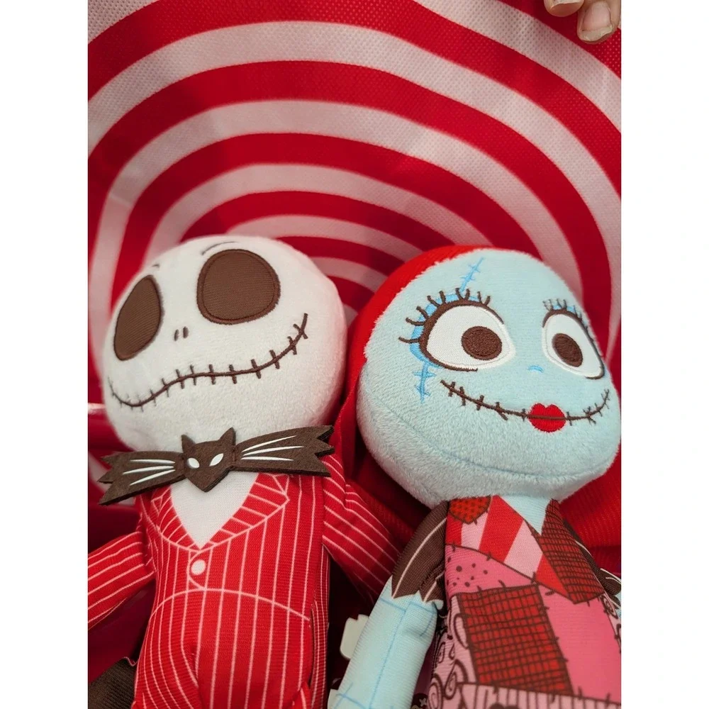 Target Exclusive Jack Skellington Sally‎ Valentine Plush Set 12